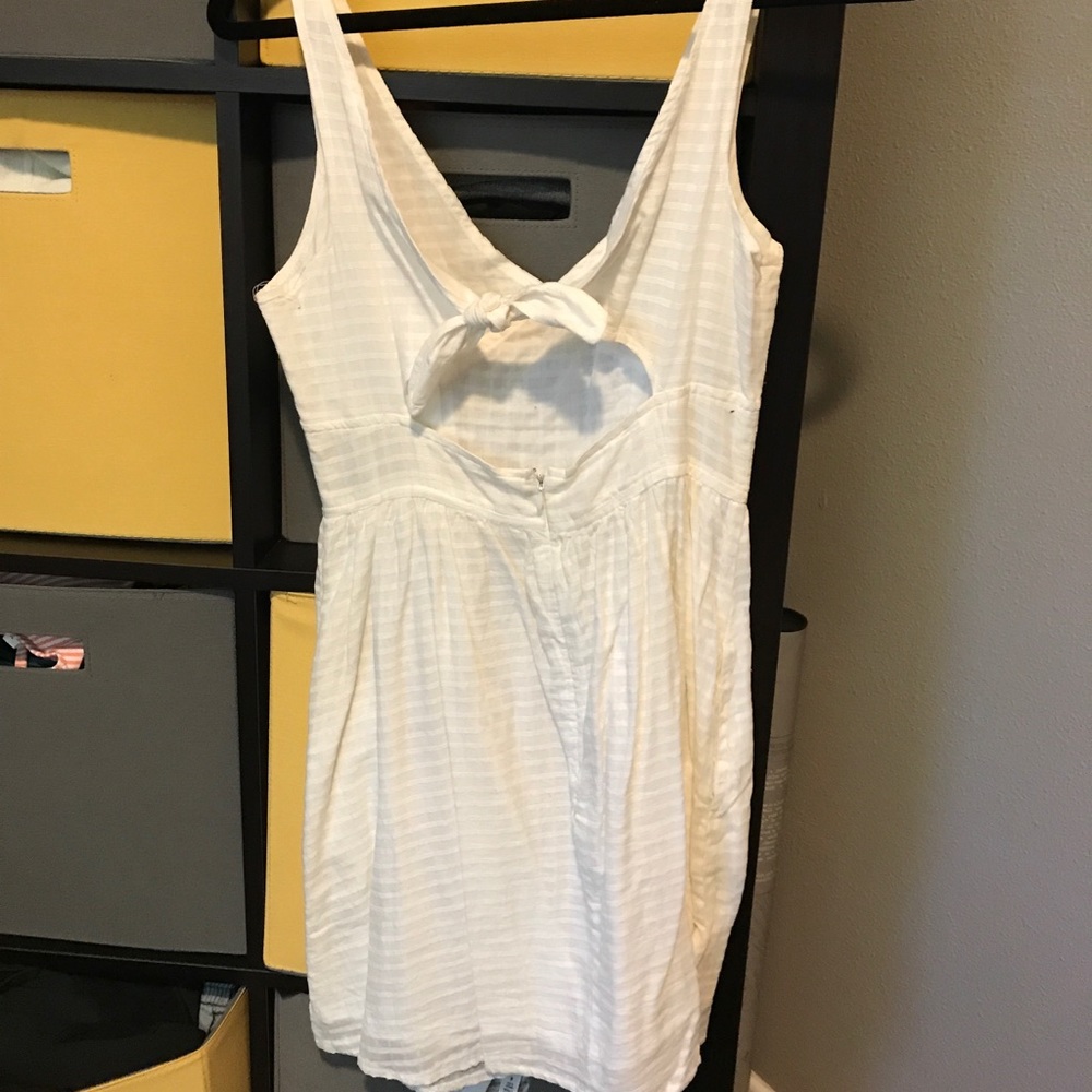 Open Back Mini Dress